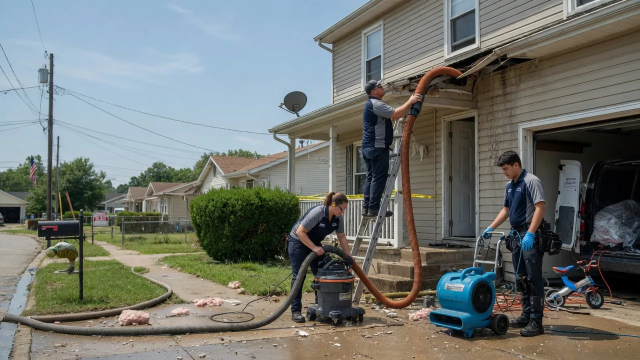 Water Damage Restoration in Cromwell, IN near me